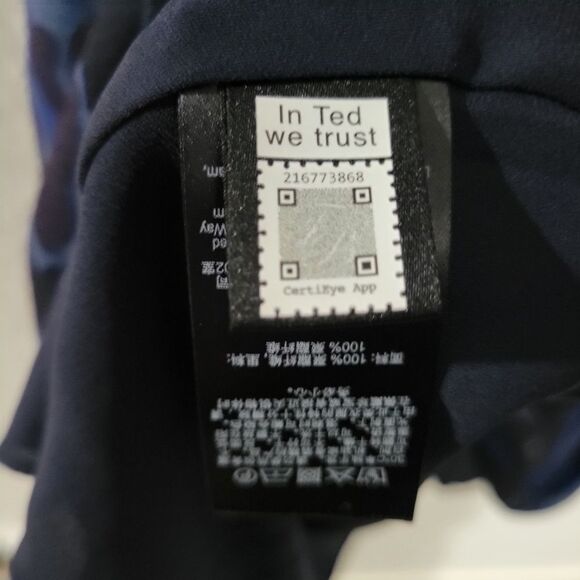 Ted Baker Blue Floral Dress - Picture 7 of 8